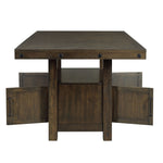 Elements International - COLORADO COUNTER TABLE - Black Wood - Tables - Additional View 7