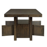 Elements International - COLORADO COUNTER TABLE - Black Wood - Tables - Additional View 7