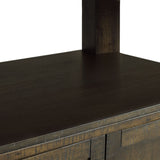 Elements International - COLORADO COUNTER TABLE - Black Wood - Tables - Additional View 8