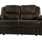 Easton Leather Reclining Loveseat - Tobacco