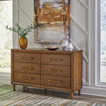 Ashley Furniture - Lyncott Dresser - Dark Brown Wood - Dresser & Mirror - Additional View 1