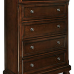 Ashley Furniture - Porter Chest - Brown - Dark Brown Wood - Chests