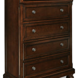 Ashley Furniture - Porter Chest - Brown - Dark Brown Wood - Chests