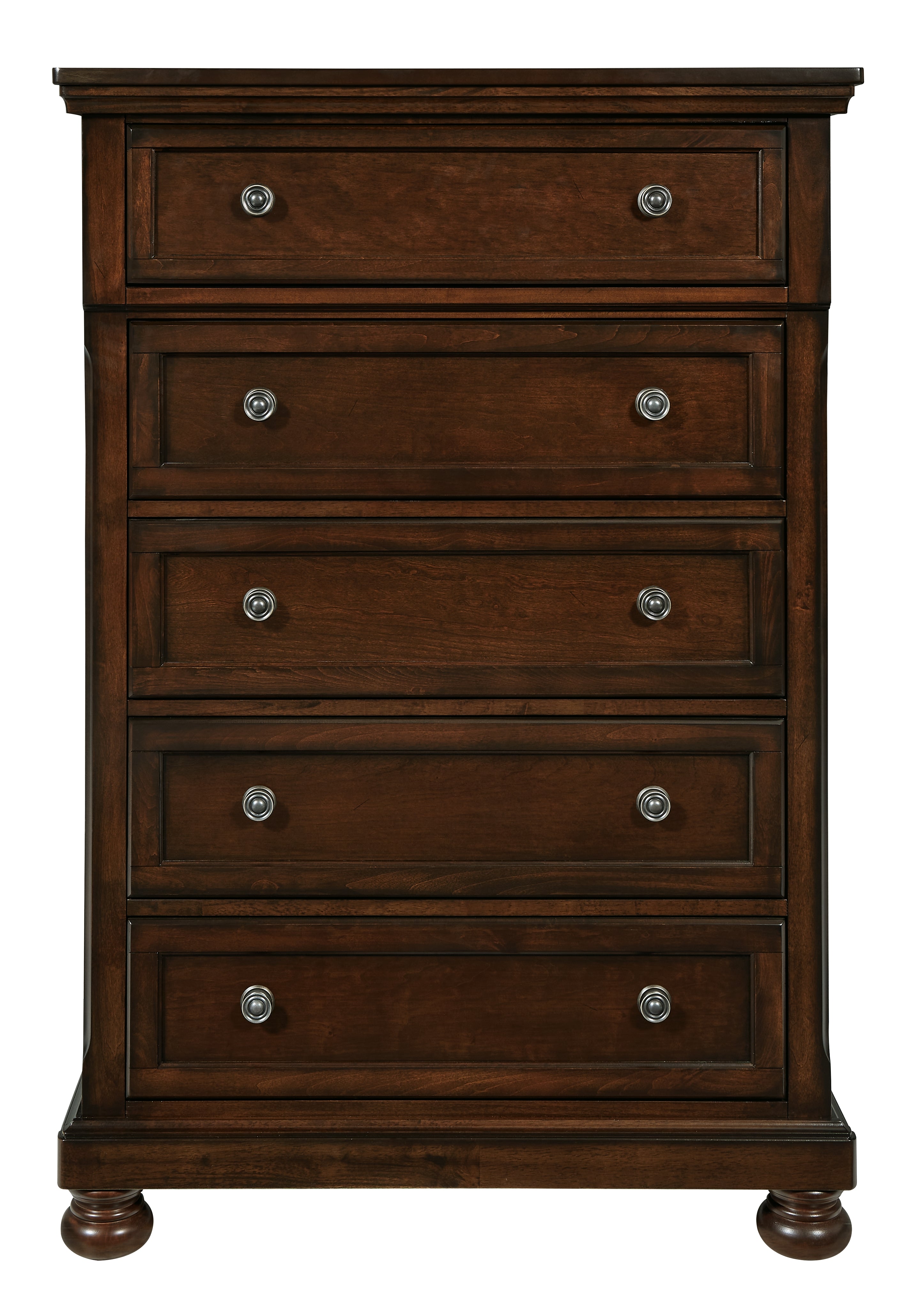 Ashley Furniture - Porter Chest - Brown - Dark Brown Wood - Chests - Additional View 5