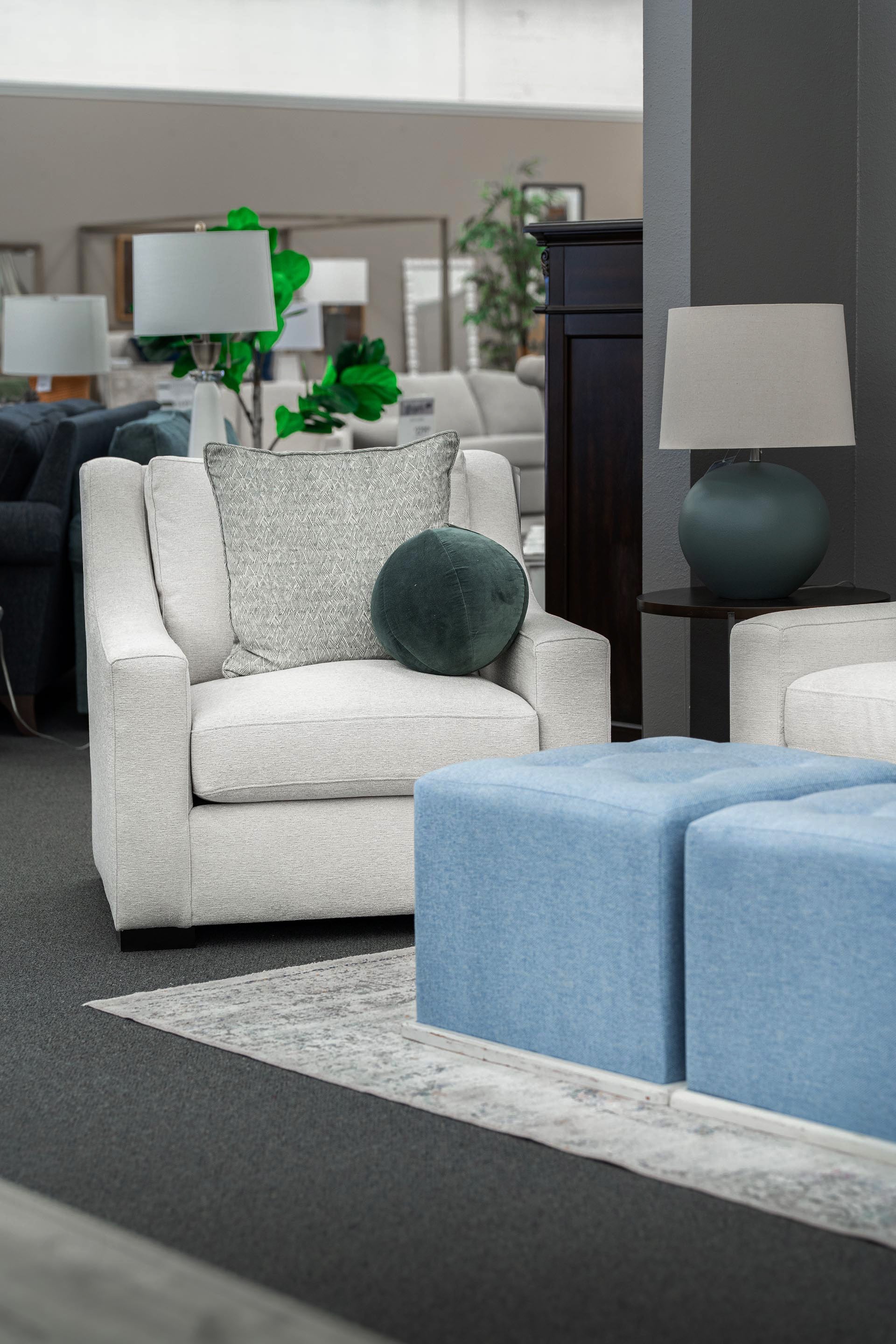 Maynard Walnut 2P Power Sofa With Drop Down Table – Ivan Smith
