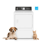 Speed Queen White Electric Dryer With Pet Plus