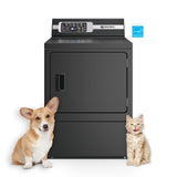 Speed Queen Black Electric Dryer With Pet Plus