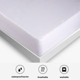 Bedgear - TWIN iPROTECT MATTRESS PROTECTOR - White Fabric - Protectors - Additional View 3
