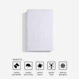 Bedgear - KING iPROTECT MATTRESS COVER - White Fabric - Protectors - Additional View 2