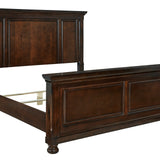 Ashley Furniture - Porter King Panel Bed - Brown - Dark Brown Wood - Beds - Additional View 2