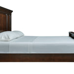 Ashley Furniture - Porter King Panel Bed - Brown - Dark Brown Wood - Beds - Additional View 4