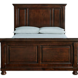 Ashley Furniture - Porter Queen Panel Bed - Brown - Dark Brown Wood - Beds - Additional View 3