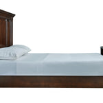 Ashley Furniture - Porter Queen Panel Bed - Brown - Dark Brown Wood - Beds - Additional View 4