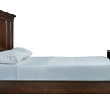 Ashley Furniture - Porter Queen Panel Bed - Brown - Dark Brown Wood - Beds - Additional View 4