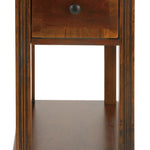 Ashley Furniture - BREEGIN BROWN CHAIR SIDE END TABLE - Dark Brown Wood - Tables - Additional View 2