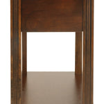 Ashley Furniture - BREEGIN BROWN CHAIR SIDE END TABLE - Dark Brown Wood - Tables - Additional View 4