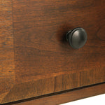 Ashley Furniture - BREEGIN BROWN CHAIR SIDE END TABLE - Dark Brown Wood - Tables - Additional View 8