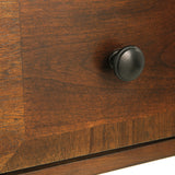 Ashley Furniture - BREEGIN BROWN CHAIR SIDE END TABLE - Dark Brown Wood - Tables - Additional View 8