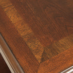Ashley Furniture - BREEGIN BROWN CHAIR SIDE END TABLE - Dark Brown Wood - Tables - Additional View 9